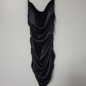 LBD - Silk Ruched Dress